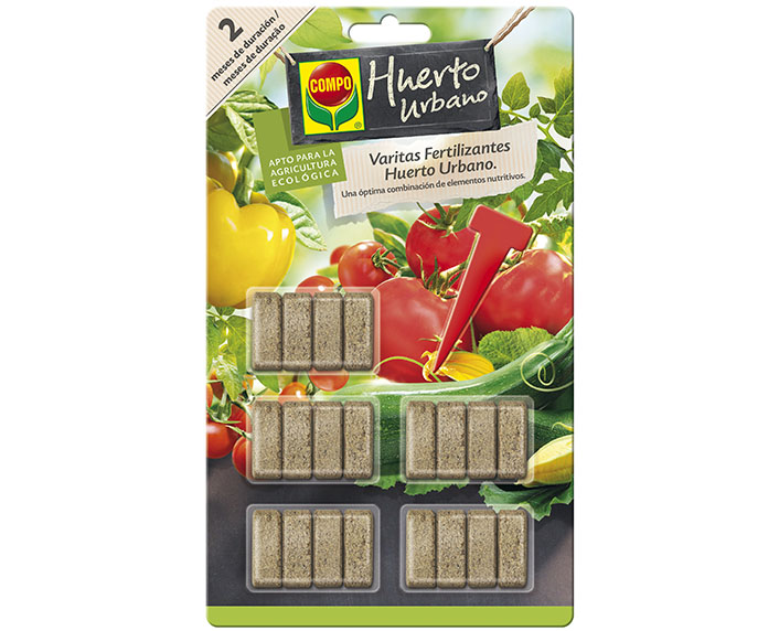 Varitas fertilizantes para huerto y frutales 